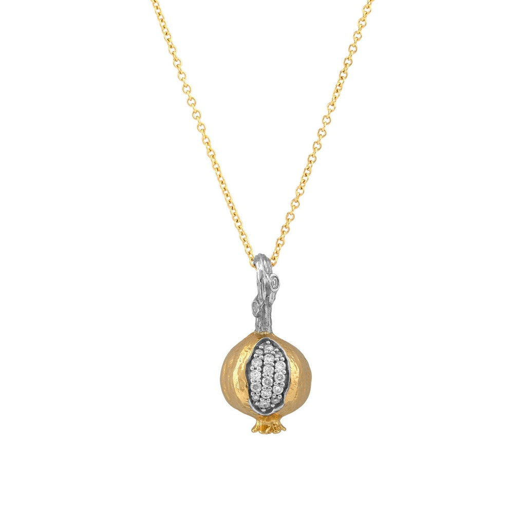 Michael Aram Pomegranate Pendant Necklace with Diamonds 530811210DI