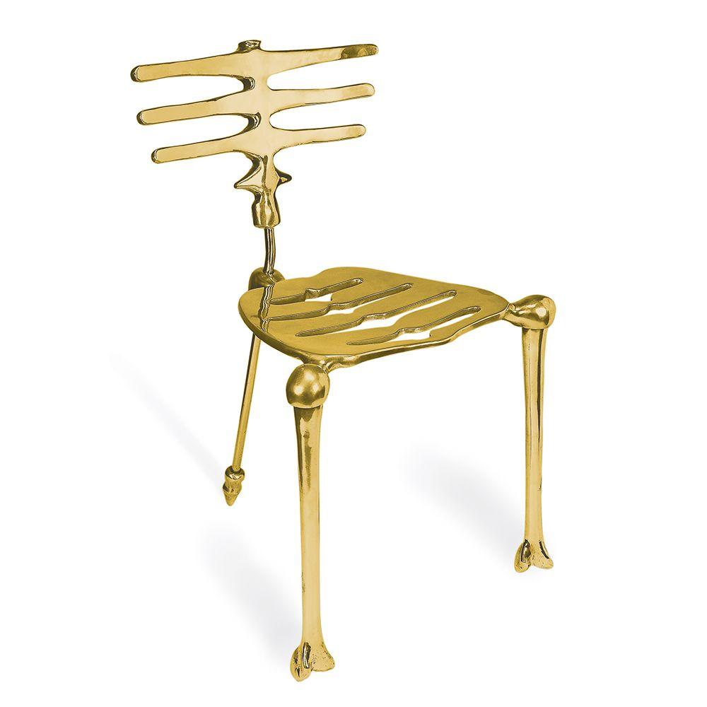 Michael Aram Skeleton Chair Gold 199236