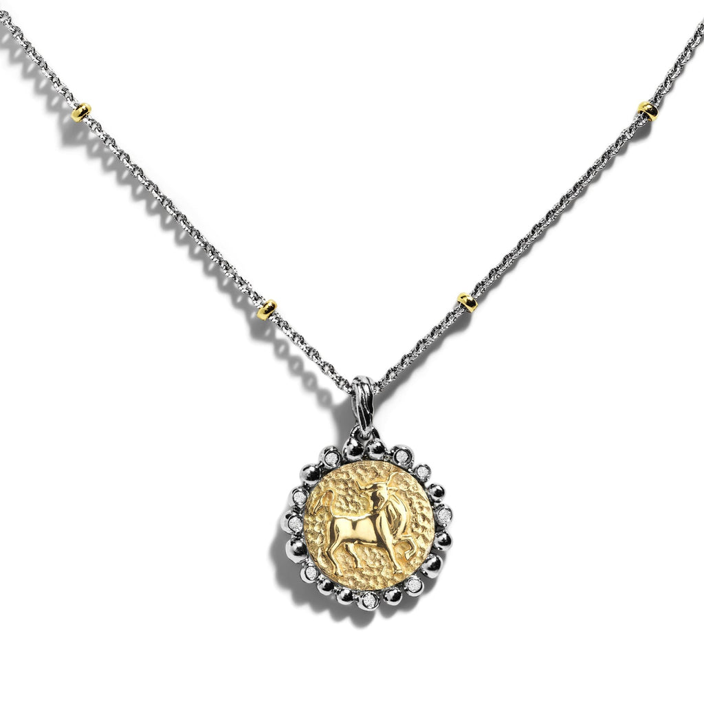Michael Aram Taurus Zodiac Necklace with Diamonds 530813810DI
