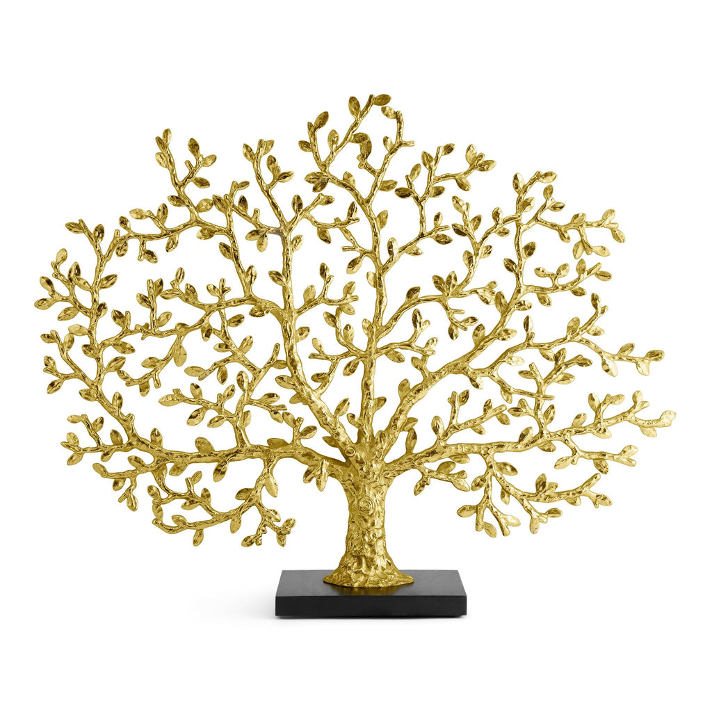 Michael Aram Tree of Life Decorative Fireplace Screen Goldtone 411604