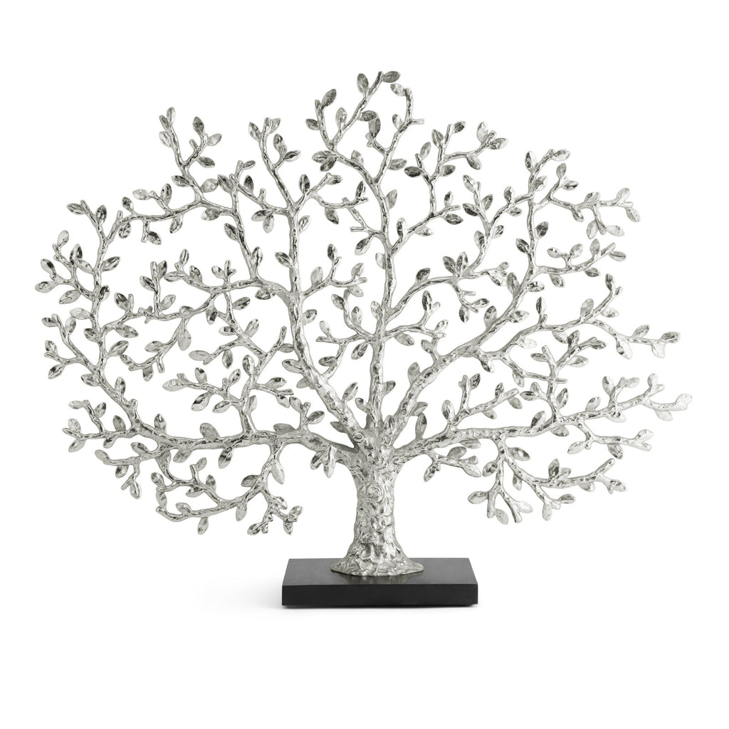 Michael Aram Tree of Life Decorative Fireplace Screen Nickelplate 411605