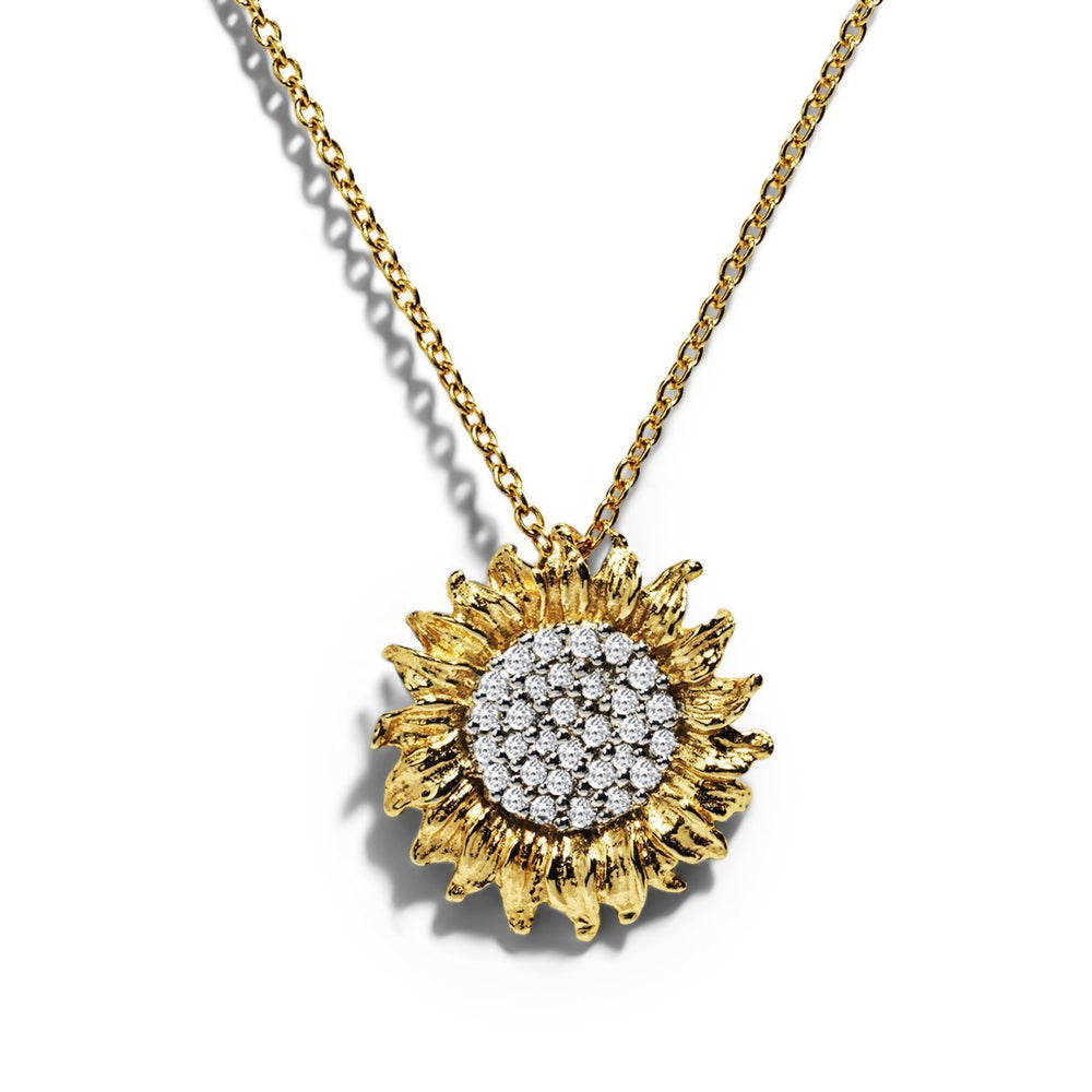 Michael Aram Vincent 15mm Pendant Necklace with Diamonds 530811640DI