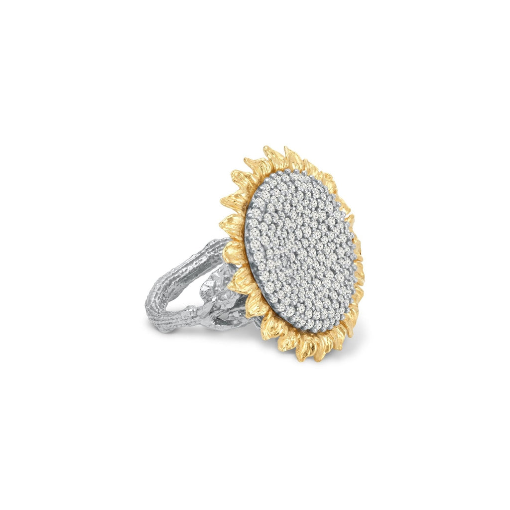 Michael Aram Vincent 25mm Ring with Diamonds 6 510811846DI