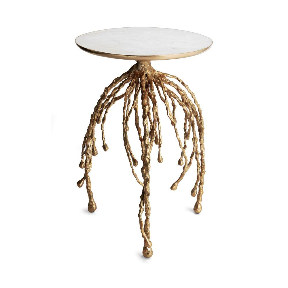 Michael Aram Water Hyacinth Accent Table 411523