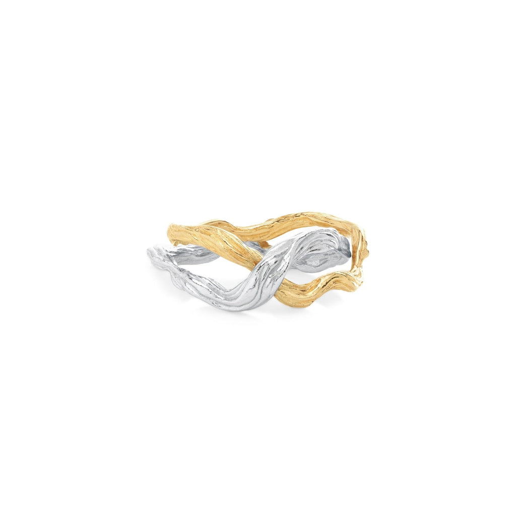 Michael Aram Wisteria Male Ring in Sterling Silver & 18K 510813448