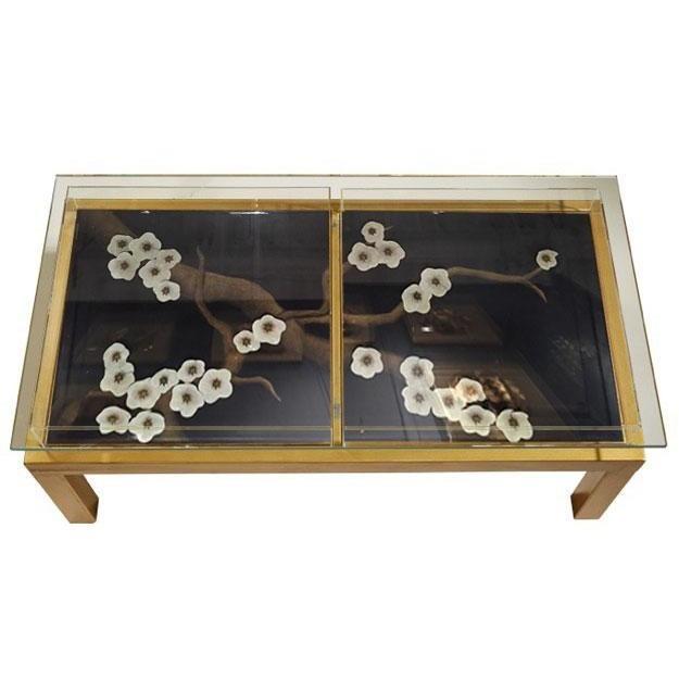 Tommy Mitchell Plum Blossom Coffee Table Black 000PLBCT