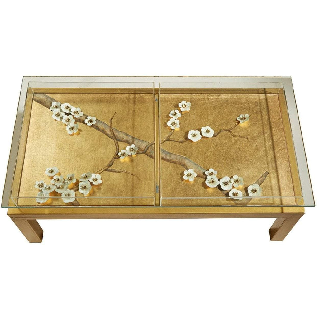 Tommy Mitchell Plum Blossom Coffee Table Gilded 000PLGCT