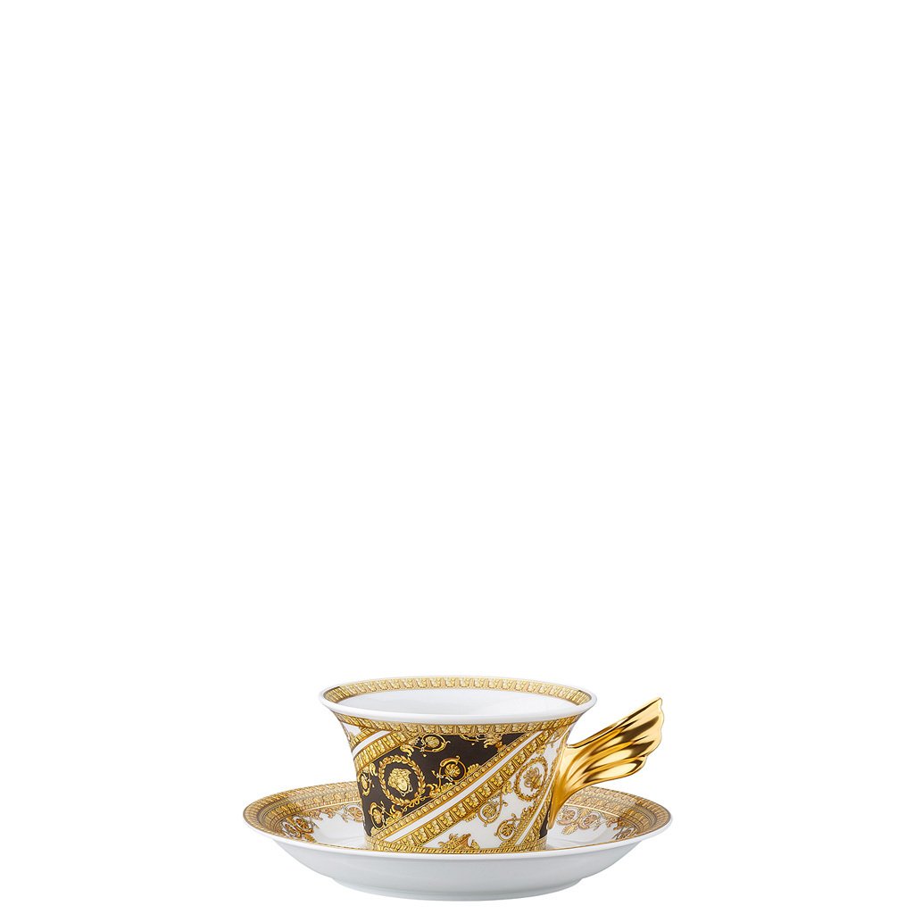 Versace 25 Years I Love Baroque Tea Cup & Tea Saucer 19300-403651-28599
