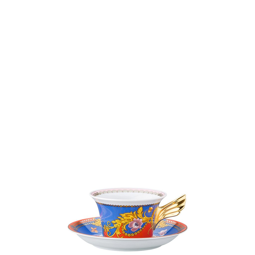 Versace 25 Years Primavera Tea Cup & Tea Saucer 19300-403607-28599