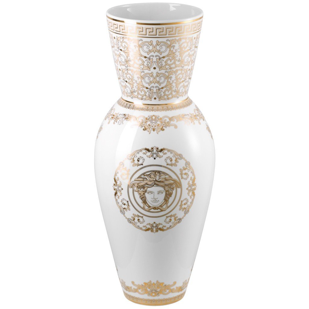 Versace Medusa Gala Gold Vase Porcelain 29.5 inch 14412-403635-26075