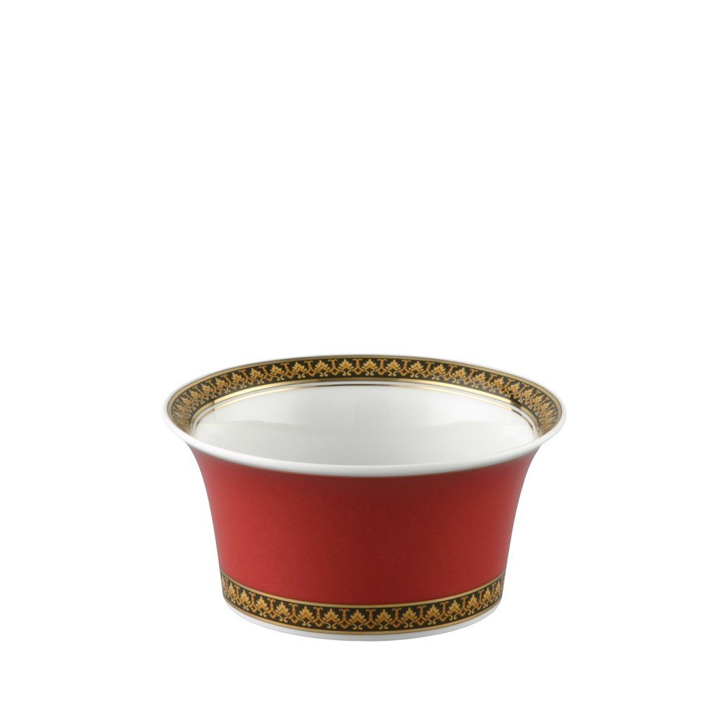 Versace Medusa Red Fruit Dish 4.75 inch 9 ounce 19300-409605-10512