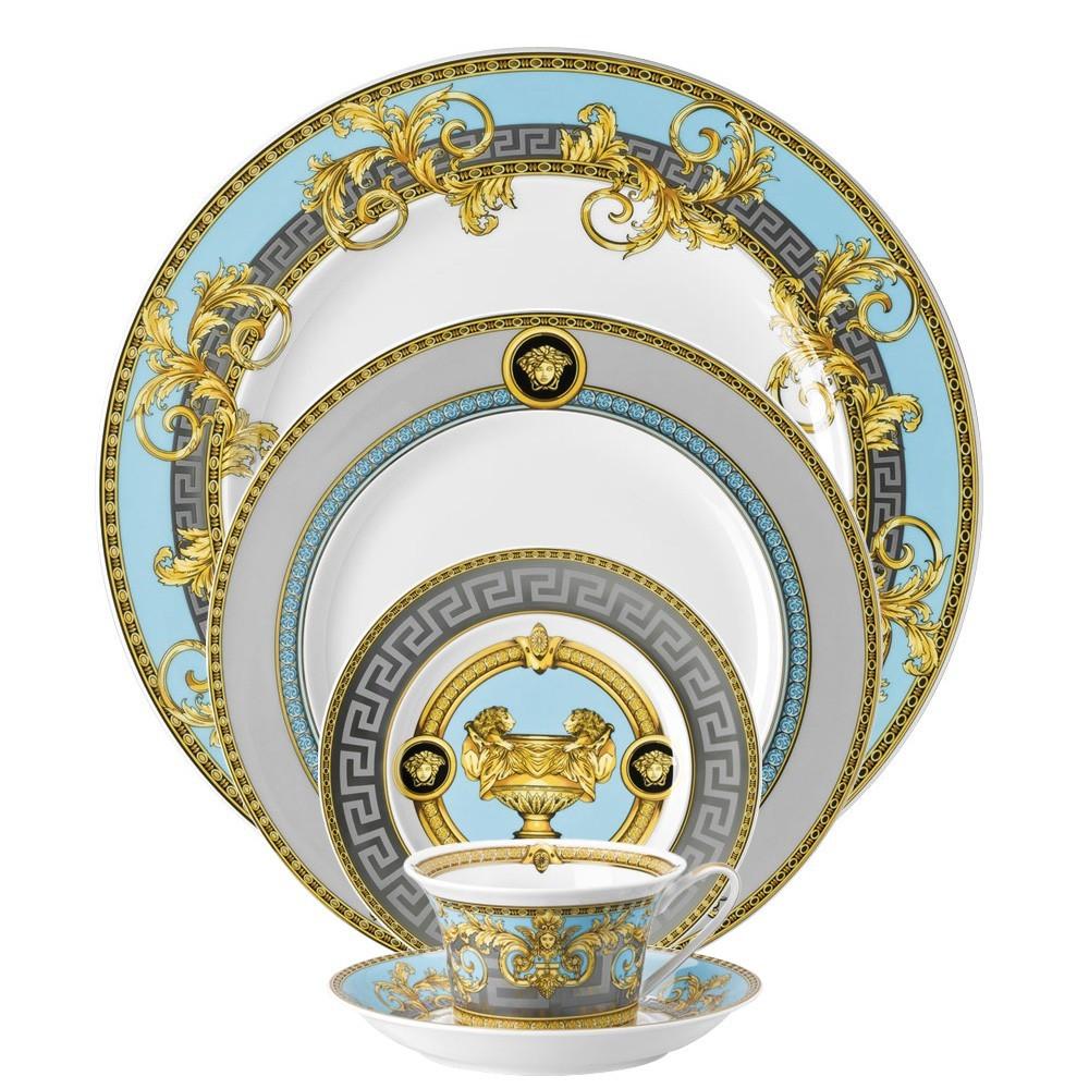Versace Prestige Gala Le Bleu 5 piece Dinnerware Set 19325-403638-10000