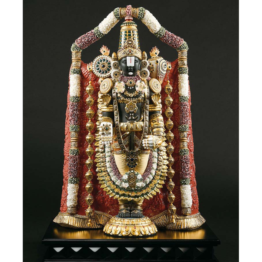 Lladro Introduces Balaji Lord Venkateshwara Figurine