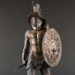 LLADRO GLADIATOR 01009497 FIGURINE – Biggs Ltd