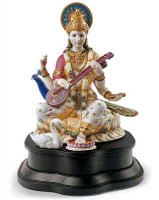 Announcing the LLADRO SARASWATI 01001978, The Newest Hindu Masterwork