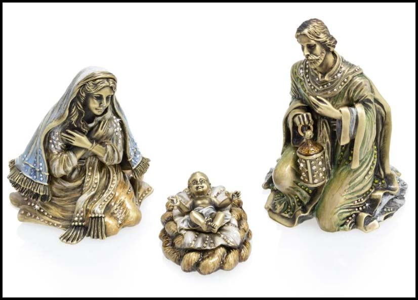JAY STRONGWATER REIMAGINES HOLY FAMILY SET