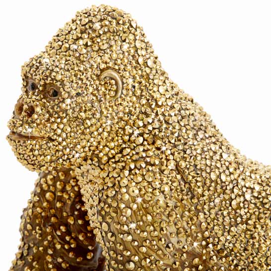 Jay Strongwater Kong Gorilla Figurine SDH1705-232