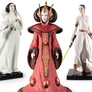 Lladro Star Wars Born To Rebel Series