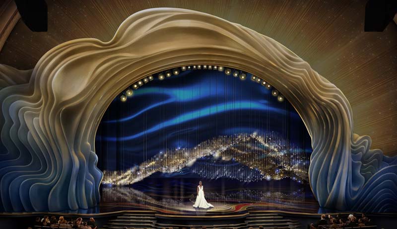 While they didn't win an Oscar Swarovski Crystal was the star of the show.