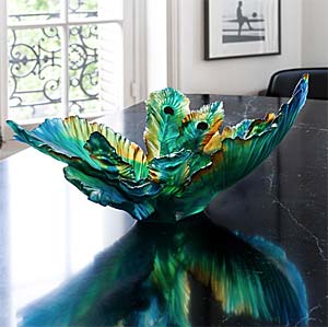 Daum Crystal Bowls Centerpieces