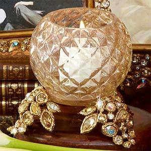 Jay Strongwater Candle Holders Votives