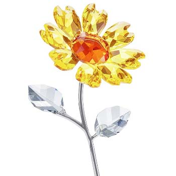 Swarovski Crystal Flower Figurines