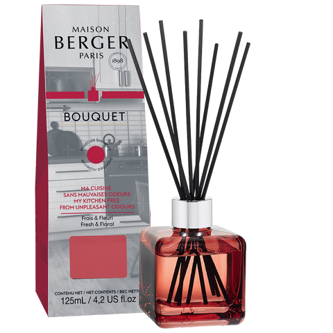 Lampe Berger Cube Reed Diffuser Pre-Filled with My Kitchen Free From Unpleasant Odors