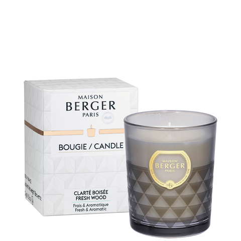 Lampe Berger Clarity Grey Fresh Wood Scented Candle