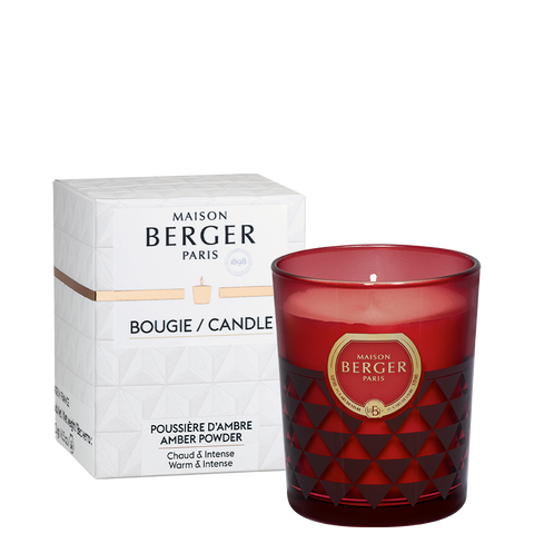 Lampe Berger Clarity Burgundy Amber Powder Scented Candle