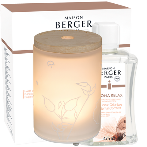 Lampe Berger Aroma Relax Mist Diffuser Set- Oriental Comfort