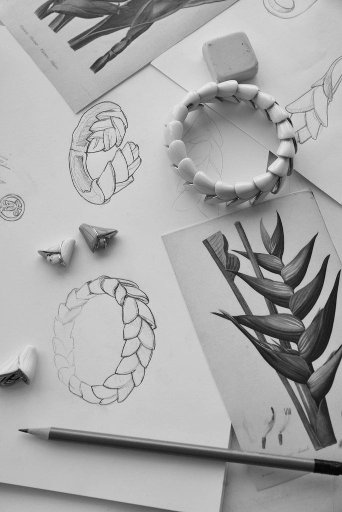 Lladro Heliconia Bracelet Cuff 01010175