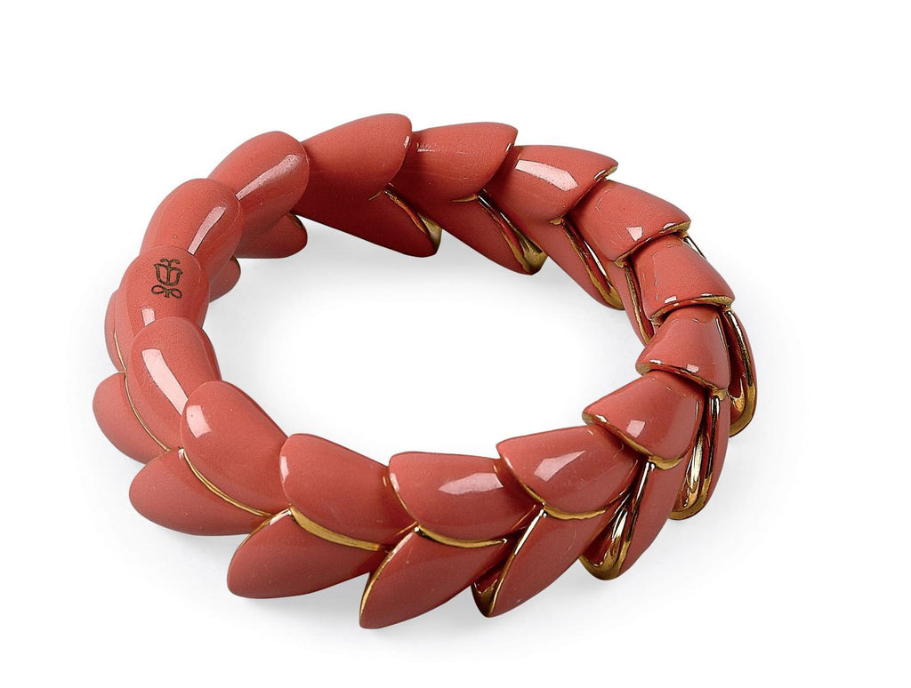 Lladro Heliconia Bracelet Coral 01010180