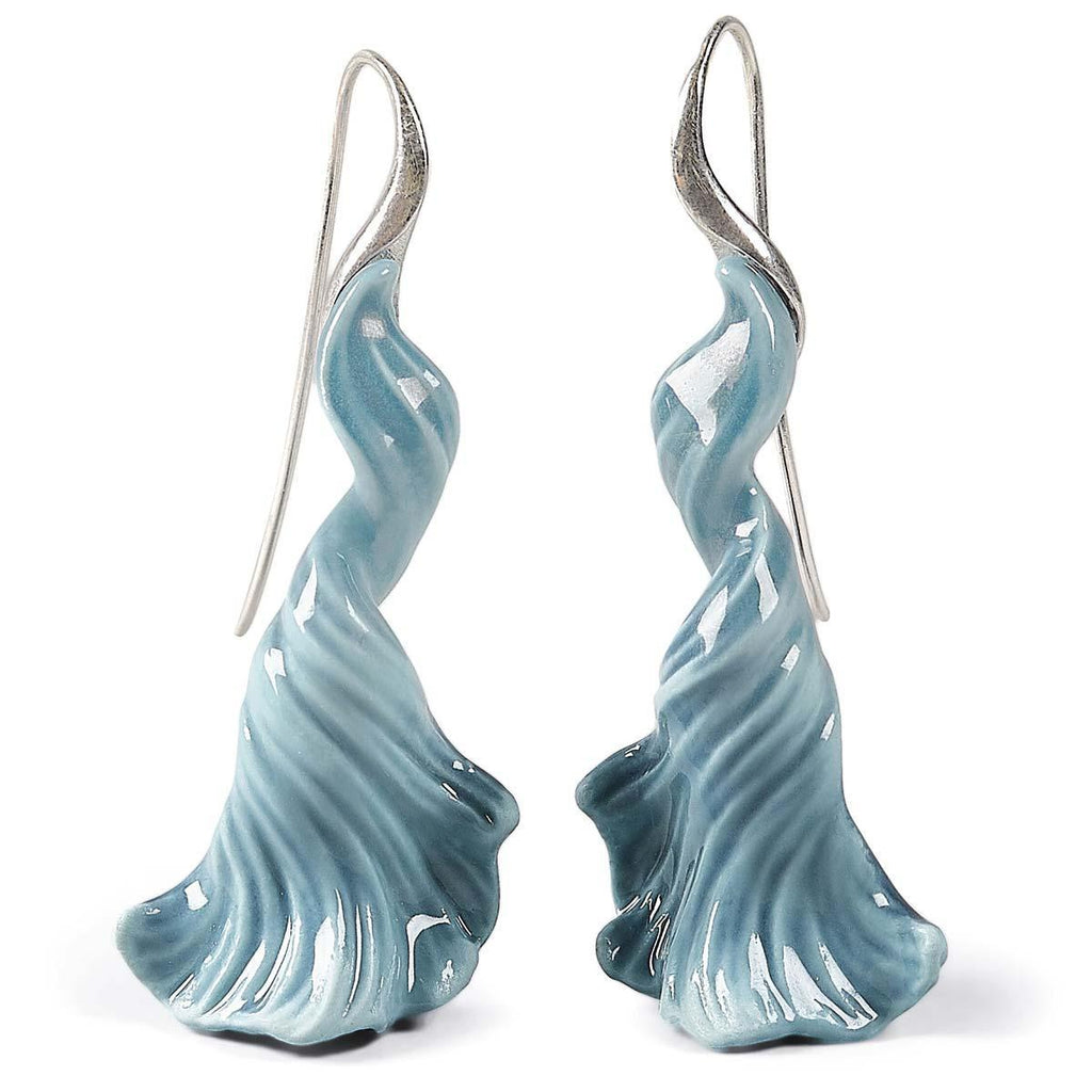 Lladro Aquarium Long Earrings 01010199