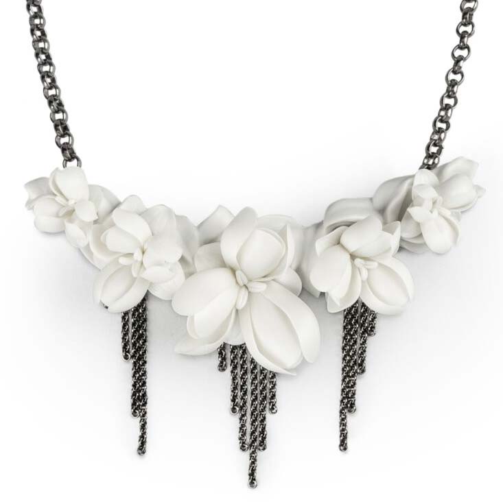 Lladro Orchid Necklace 01010222