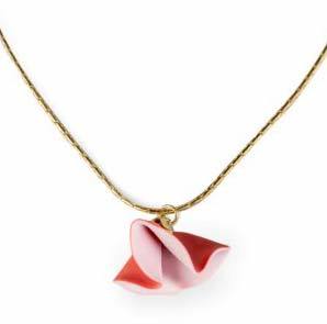 Lladro Lola Pendant Pink & Red 01010279