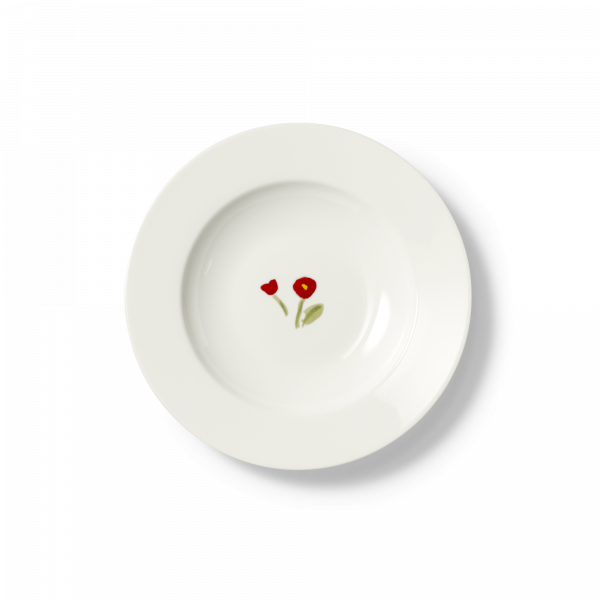 Dibbern Impression Soup Plate Red (23cm) 105500202