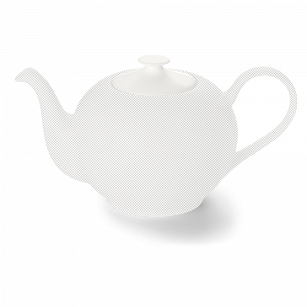 Dibbern Classic Lid of teapot 1.30 l white 190600000