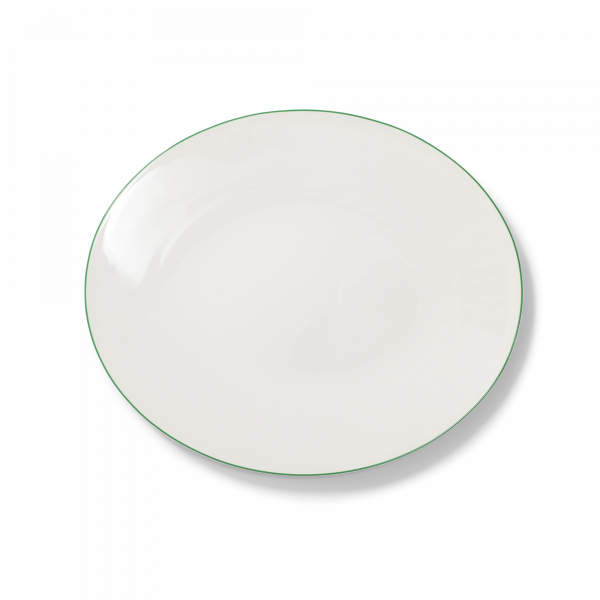 Dibbern Simplicity Oval Platter Green (32cm) 322012505