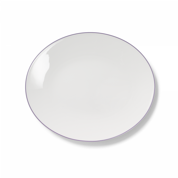 Dibbern Simplicity Oval Platter Lilac (32cm) 322012509