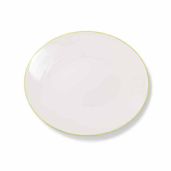 Dibbern Simplicity Oval Platter Lime (32cm) 322012511