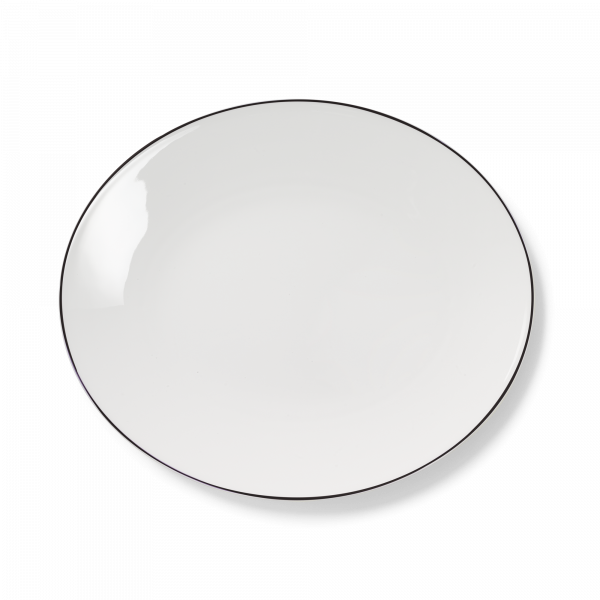 Dibbern Simplicity Oval Platter Black (39cm) 322212507