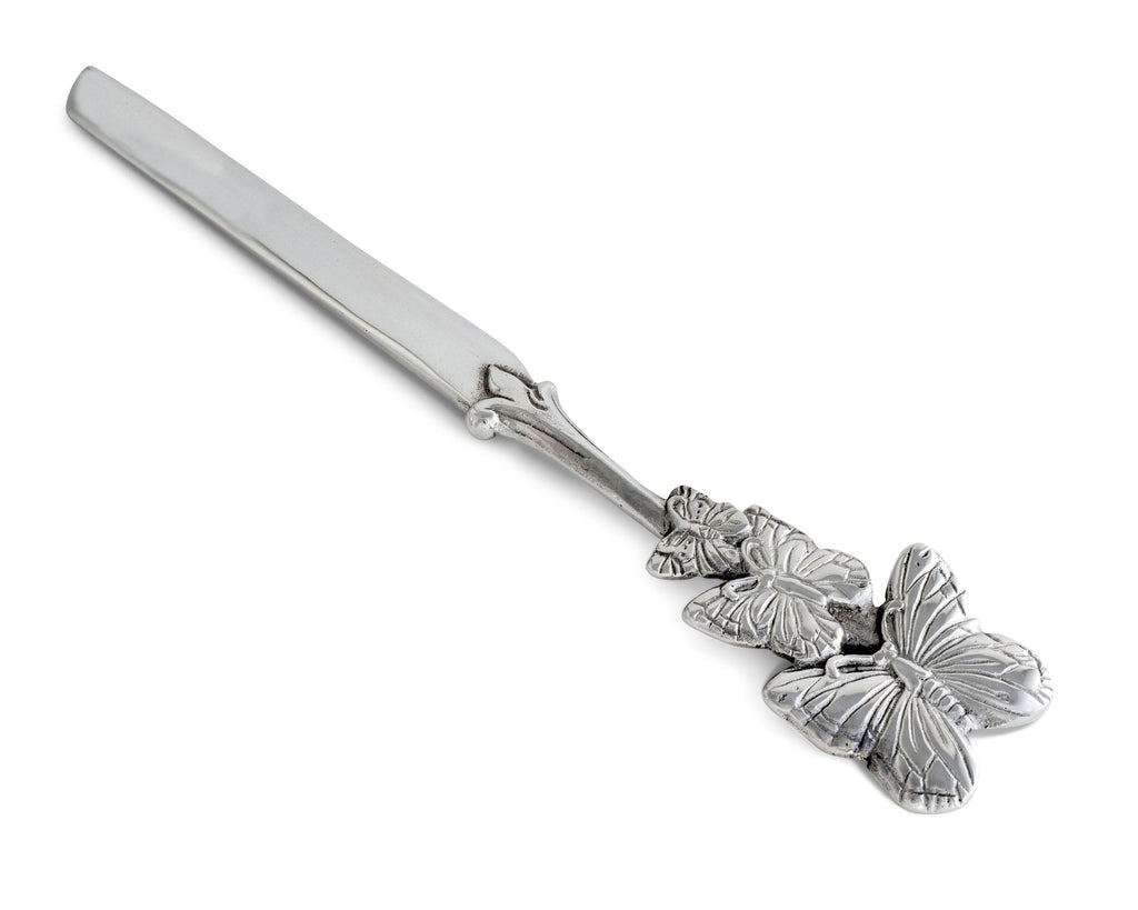 Arthur Court Designs Aluminum 13.75 inch Butterfly Cake Knife