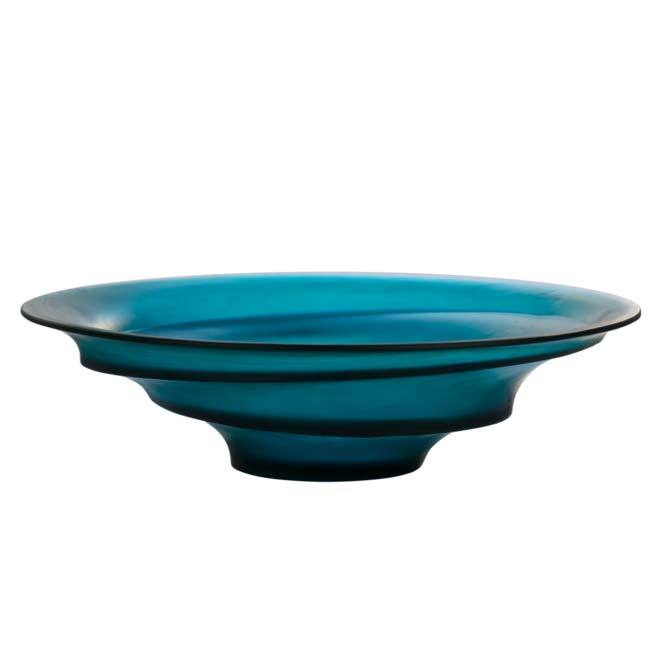 Daum Blue Centerpiece 05591