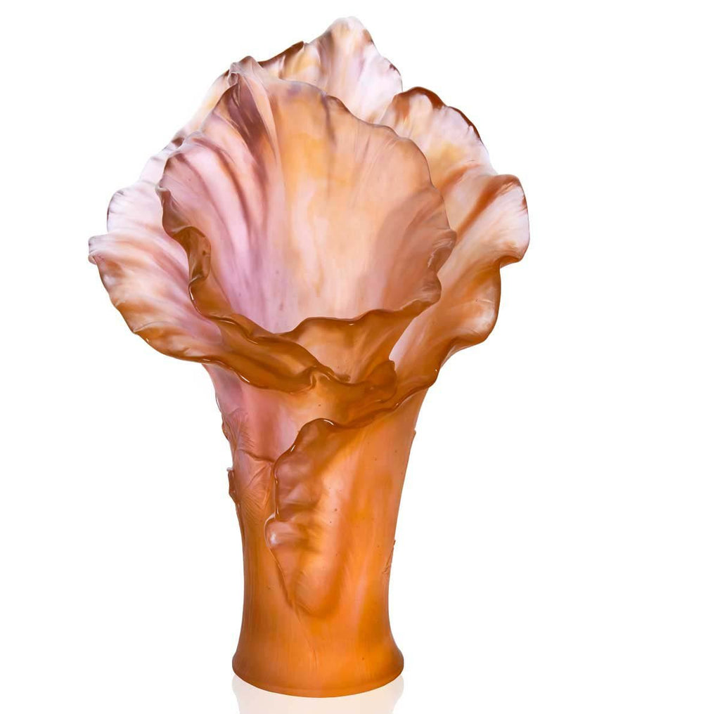 Daum Crystal Arum Vase Large 05648-1
