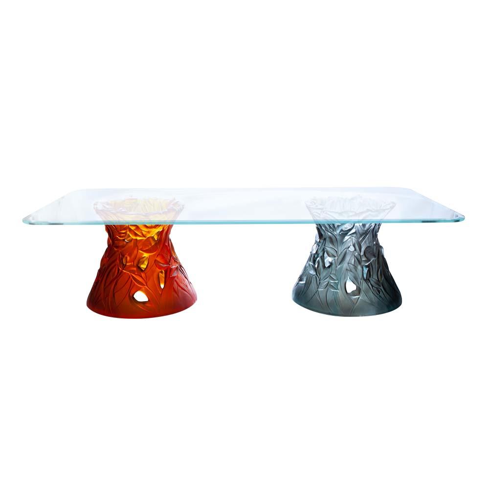 Daum Crystal Coffee Table Gm Two Tone Vegetable 05661-2