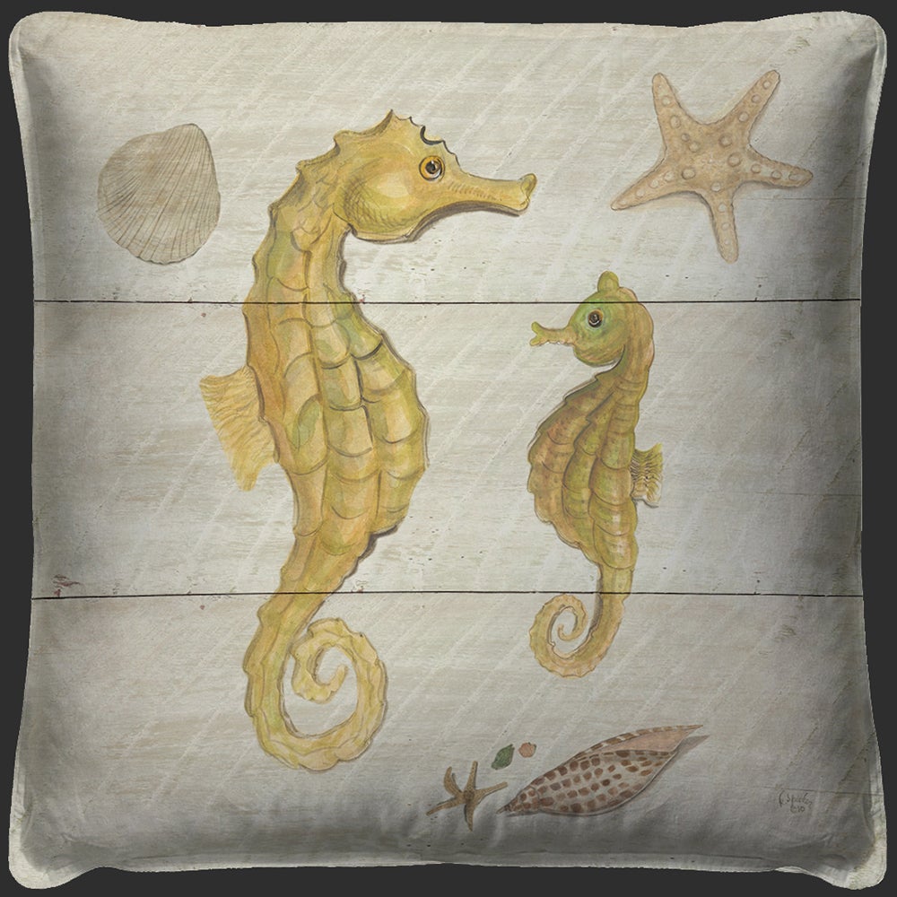 Spicher & Company Seahorse Pillow 10115