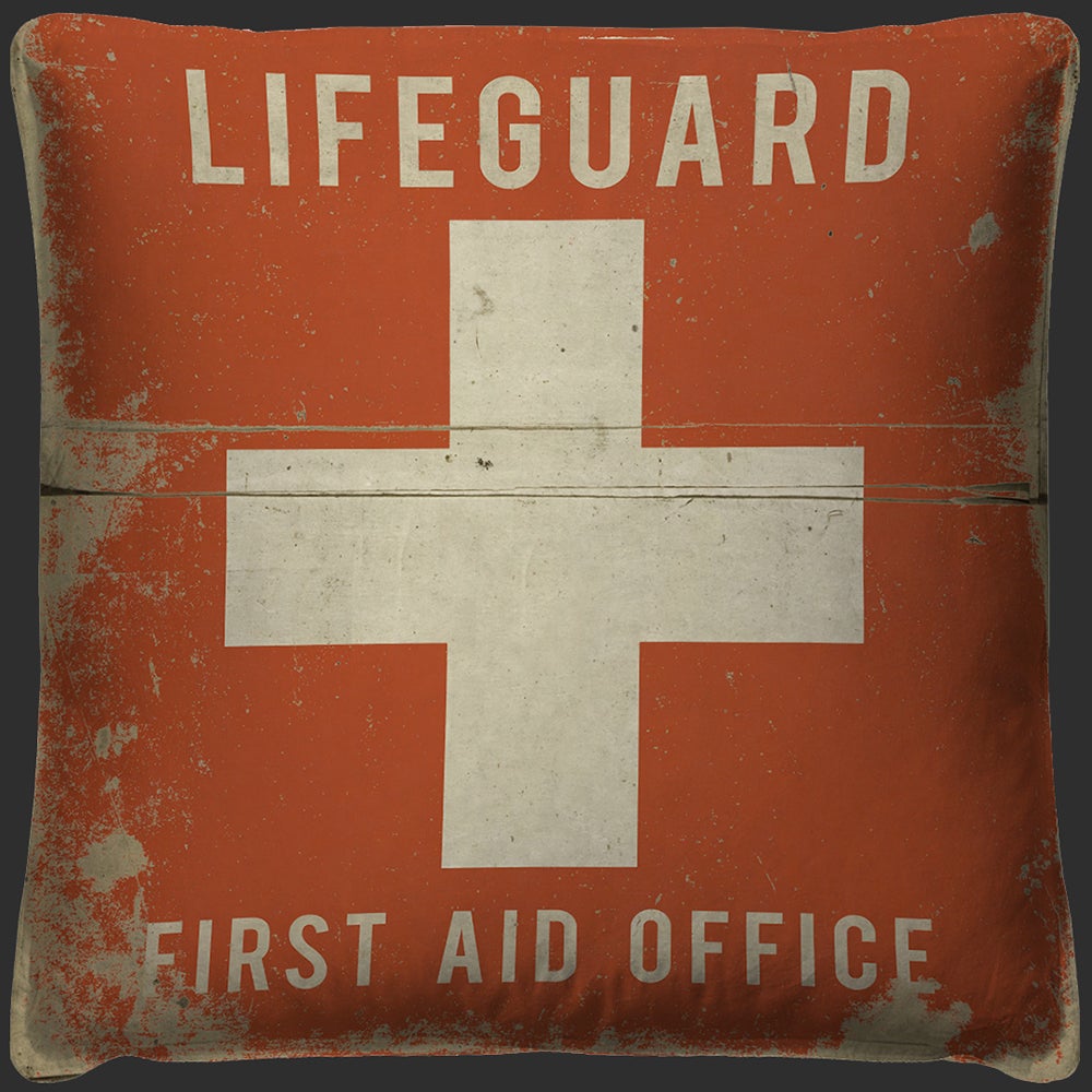 Spicher & Company Lifeguard First Aid Office Pillow 10118