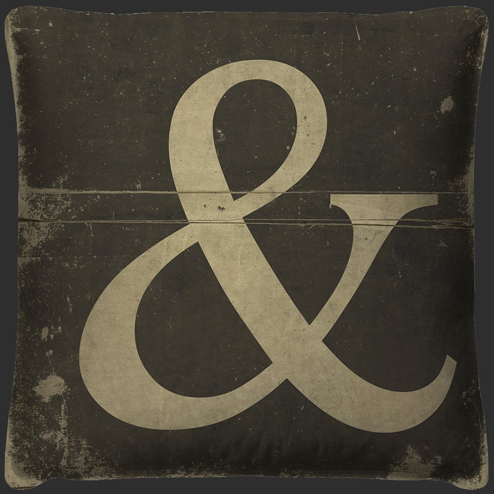 Spicher & Company Ampersand Pillow 10124