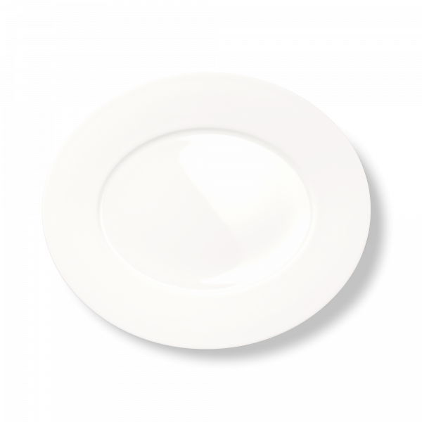 Dibbern Cross White Oval Platter (Matt) (39cm) 1022220000
