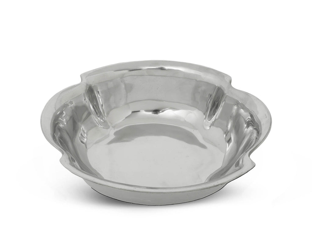 Arthur Court Designs Aluminum Classic Scallop Salad Bowl